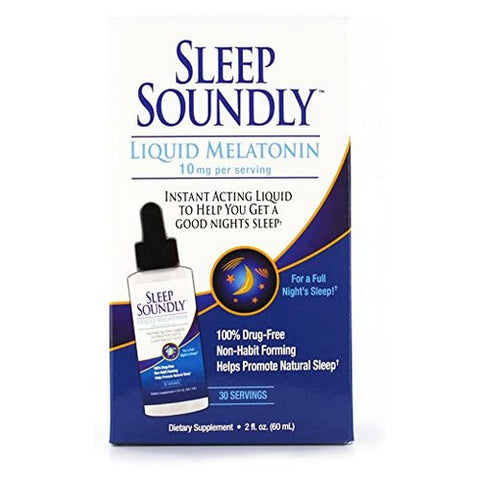 Sleep Soundly, Sleep Soundly Melatonin, 60 ml Sleep Soundly