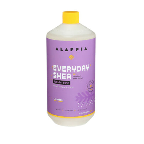 Alaffia, Bubble Bath Lavender, 32 Oz Alaffia