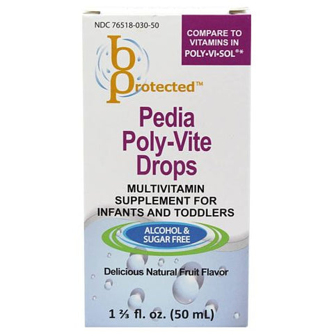 B Protected, Pedia Poly-Vite Drops, 50 ml B Protected
