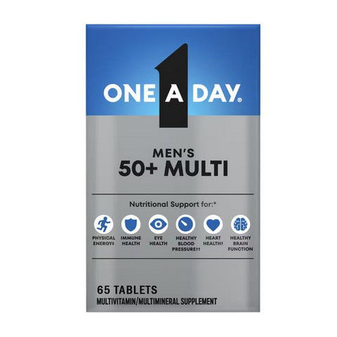 One-A-Day, One A Day Men's 50+ Healthy Advantage Multivitamin - Multimineral Tablets, 65 Tabs One-A-Day
