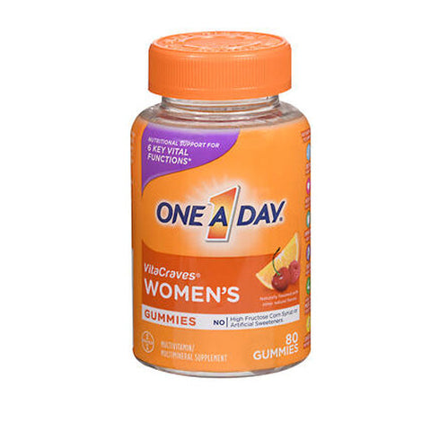One-A-Day, VitaCraves Women's Multi Gummies, 70 Gummies One-A-Day
