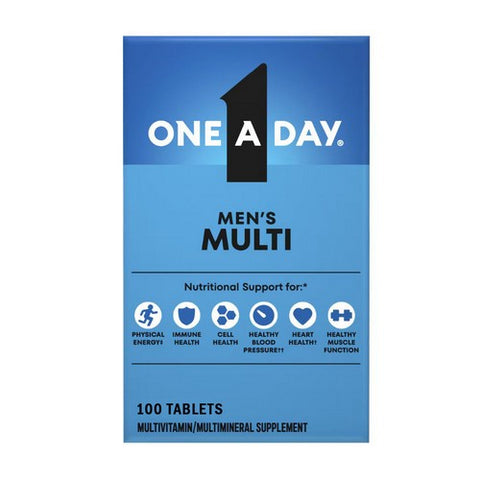 One-A-Day, Men'S Complete Multivitamin, 100 Tabs