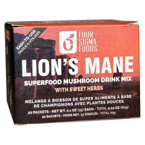 Four Sigma Foods Inc, Organic Elixir Lions Mane Mush, 20 Count Four Sigma Foods Inc