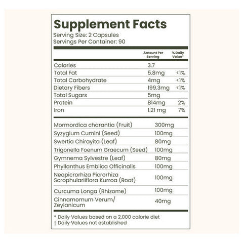 Curalin, Advanced Glucose Support, 180 Caps Curalin