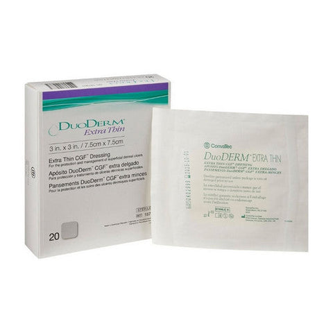 Convatec, Thin Hydrocolloid Dressing Film Backing 3 X 3 Inch 187901, Count of 1 Convatec