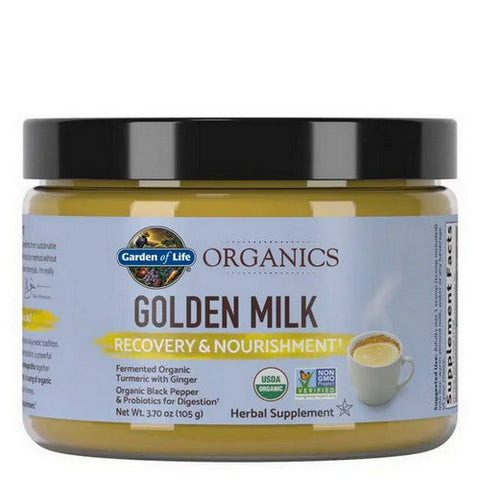 Garden of Life, Organics Golden Milk Powder, 3.7 Oz Garden of Life
