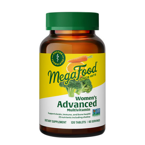 MegaFood, Women's Advanced Multivitamin, 120 Tabs MegaFood