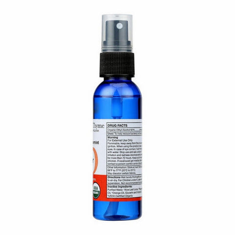Brittaine's Thyme, Organic Hand Sanitizer, Orange 2 Oz