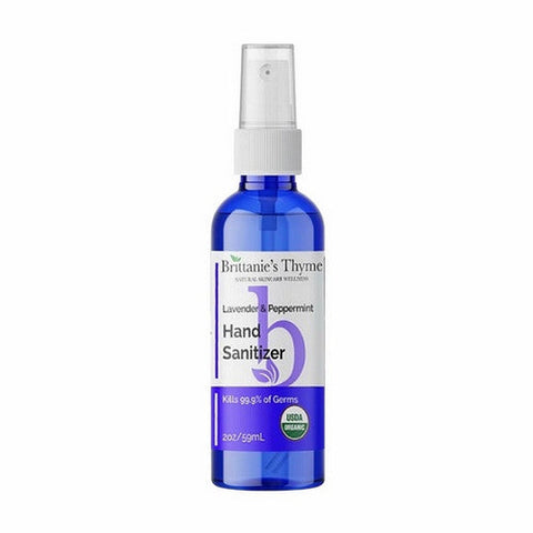 Brittaine's Thyme, Organic Hand Sanitizer, Lavender 2 Oz
