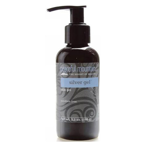 Peaceful Mountain, Silver Gel 40ppm, 3.5 Oz Peaceful Mountain