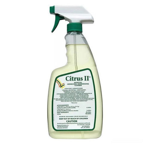 Citrus II, Germicidal Cleaner Citrus, 22 Oz Citrus II