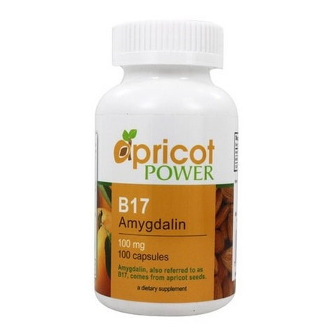 Apricot Power, B17 Amygdalin, 500 Mg, 100 Caps Apricot Power