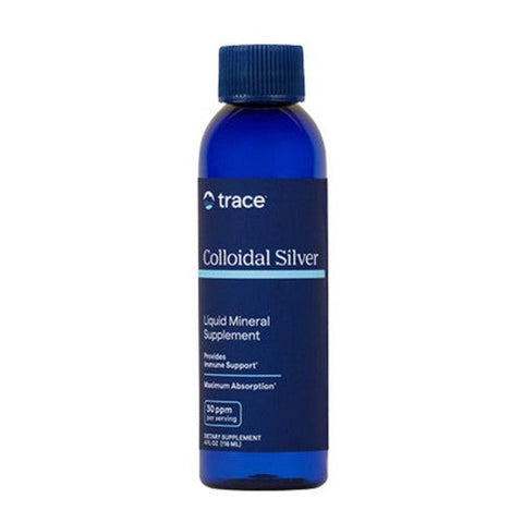 Trace Minerals, Colloidal Silver Unflavored, 4 Oz Trace Minerals