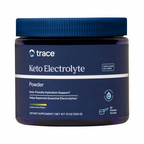 Trace Minerals, Keto Electrolyte Powder Lemon Lime, 55 Servings Trace Minerals