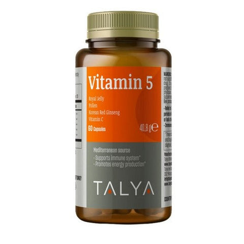 Talya, Vitamin 5, 60 Caps Talya