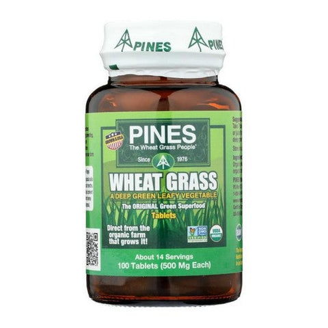 Pines Wheat Grass, Pines Wheat Grass, 500 MG, 100 Tabs Pines Wheat Grass