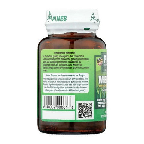Pines Wheat Grass, Pines Wheat Grass, 500 MG, 100 Tabs Pines Wheat Grass