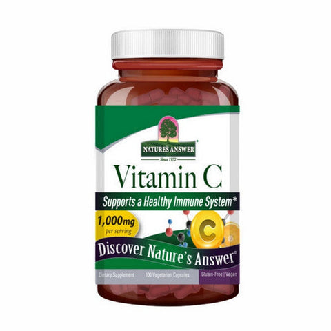 Nature's Answer, Vitamin C, 1000 mg, 100 Veg Caps Nature's Answer