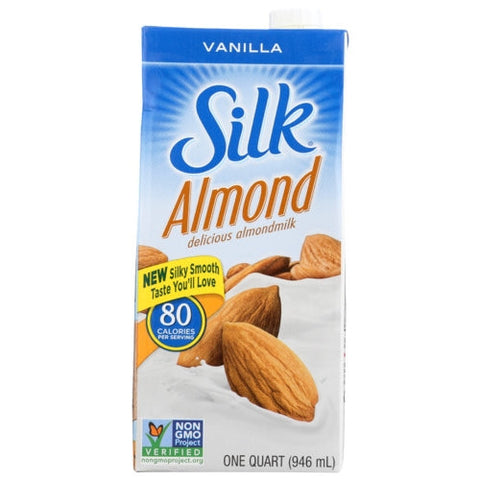 Silk, Pure Almond Milk Vanilla, 32 Oz(Case Of 6) Silk