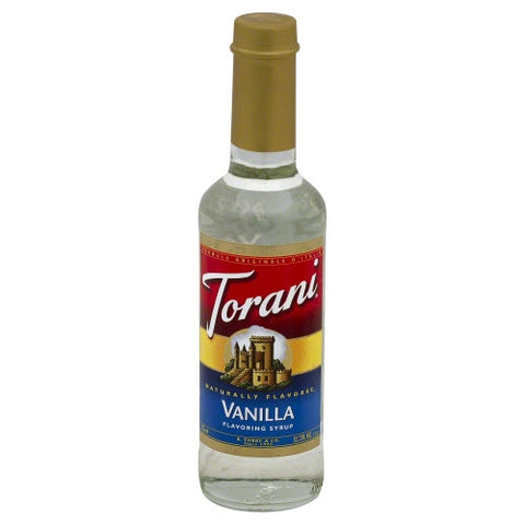 Torani, Vanilla Syrup, 12.7 Oz(Case Of 4) Torani