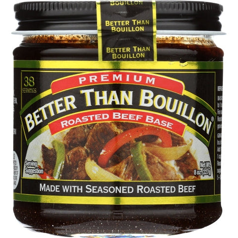 Better Than Bouillon, Premium Cooking Base Roasted Beef, 8 Oz(Case Of 6) Better Than Bouillon