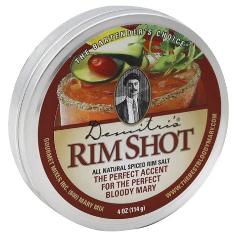 Demitris, Rim Salt, 4 Oz(Case Of 8) Demitris