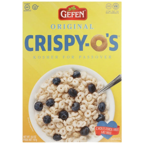 Crispy Os, Cereal Plain, 6.6 Oz(Case Of 12) Crispy Os