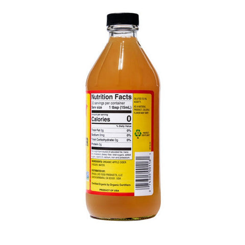 Bragg, Raw Unfiltered Apple Cider Vinegar, 16 Oz(Case Of 12)