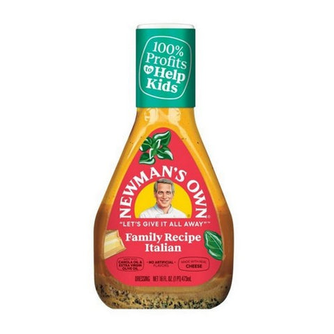 Newman's Own, Dressing Family Recipe Italian, 16 Oz(Case Of 6) Newman's Own