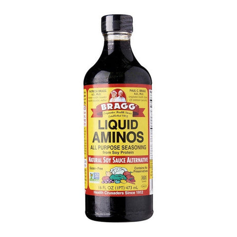 Bragg, Liquid Aminos Soy Protein Seasoning, 16 Oz(Case Of 12) Bragg