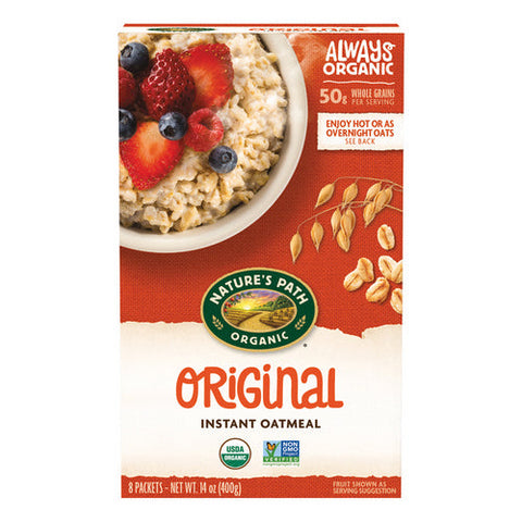 Natures Path, Organic Original Instant Hot Oatmeal, 14 Oz(Case Of 6) Natures Path