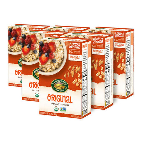 Natures Path, Organic Original Instant Hot Oatmeal, 14 Oz(Case Of 6) Natures Path