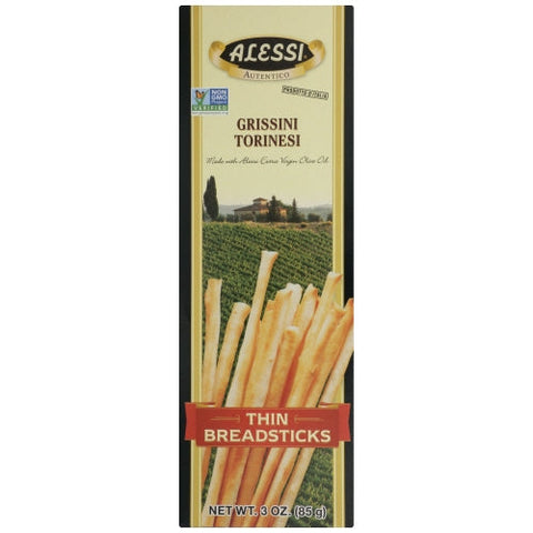Alessi, Thin Breadsticks, 3 Oz(Case Of 12) Alessi