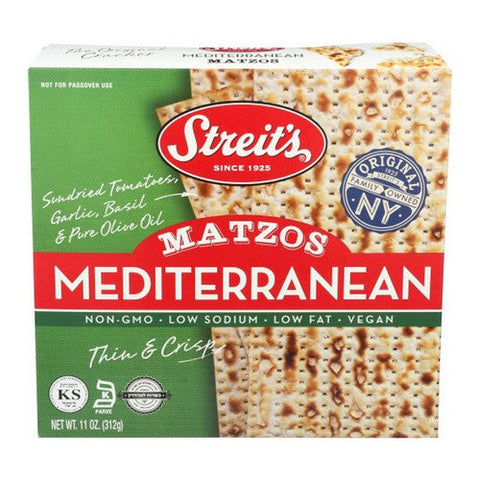 Streits, Matzo Meditteranean, 11 Oz(Case Of 12) Streits