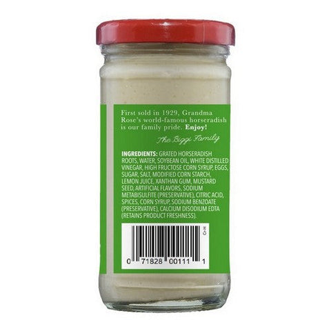 Beaver, Hot Cream Horseradish, 4 Oz(Case Of 12) Beaver