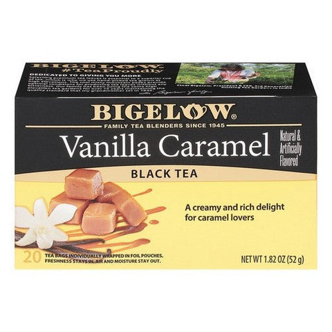 Bigelow, Vanilla Caramel Black Tea, 1.82 Oz(Case Of 6) Bigelow