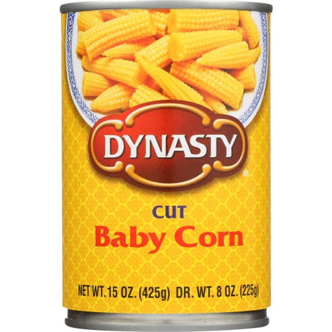 Dynasty, Cut Baby Corn, 15 Oz(Case Of 12) Dynasty