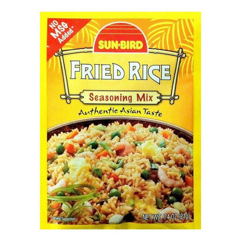 Sunbird, Mix Ssnng Fried Rice, 0.74 Oz(Case Of 24) Sunbird