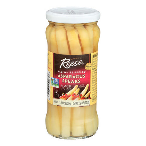 Reese, Asparagus White Glass, 11.6 Oz(Case Of 6) Reese