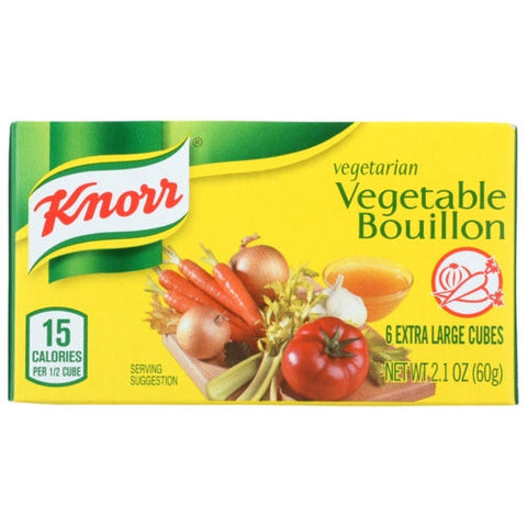 Knorr, Vegetable Bouillon Cubes Box, 2.1 Oz(Case Of 24) Knorr