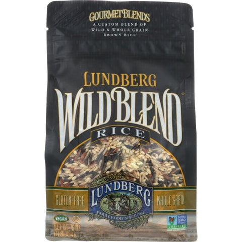 Lundberg, Wild Blend Brown Rice, 16 Oz(Case Of 6) Lundberg