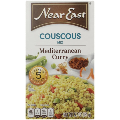 Near East, Mediterranean Curry Couscous, 5.7 Oz(Case Of 12) Near East