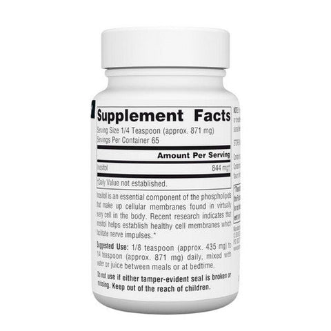 Source Naturals, Pure Inositol, Powder 2 Oz Source Naturals