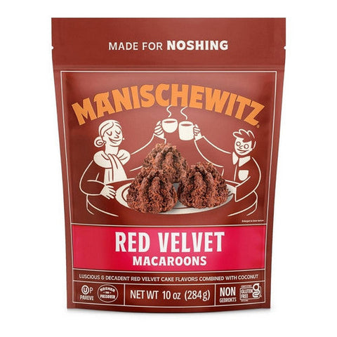Manischewitz, Red Velvet Macaroons, 10 Oz(Case Of 12) Manischewitz