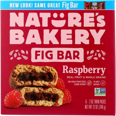 Natures Bakery, Bar Fig Whlwht Rspbrry, 12 Oz(Case Of 6) Natures Bakery