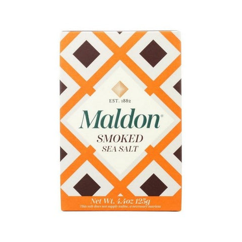 Maldon, Smoked Sea Salt Flakes, 4.4 Oz(Case Of 6) Maldon