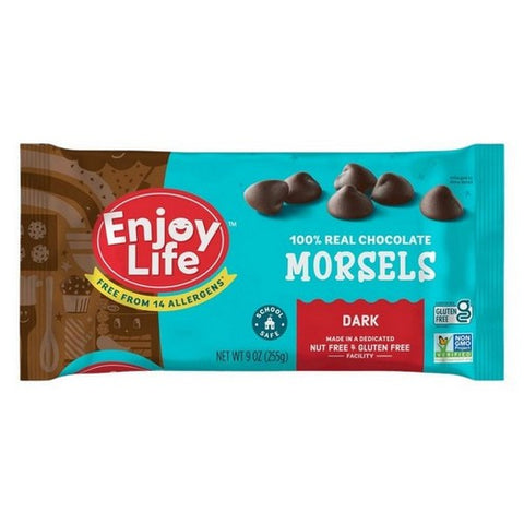 Enjoy Life, Dark Chocolate Morsels, 9 Oz(Case Of 12) Enjoy Life