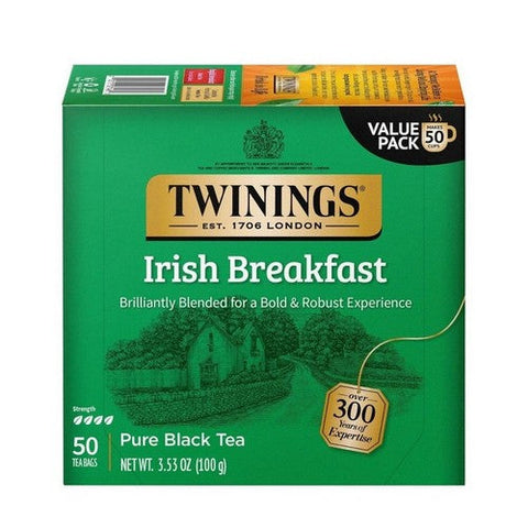 Twinings, Irish Breakfast Tea, 50 Count(Case Of 6) Twinings