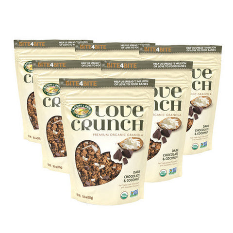 Natures Path, Organic Love Crunch Granola Dark Chocolate And Coconut, 11.5 Oz(Case Of 6) Natures Path
