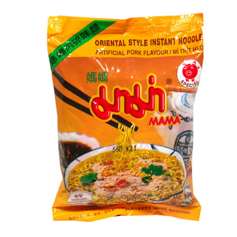 Mama, Noodle Pork, 2.12 Oz(Case Of 24) Mama